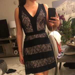 All Saints - Blue and Pink Dress